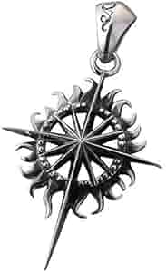 Amazon | [SAAD(サード)]太陽神 シルバー925ペンダントトップ P-258-S